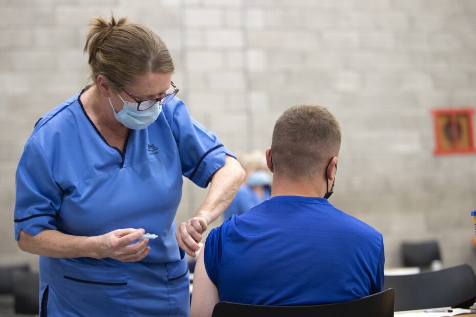 Vaccination centre